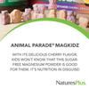 NaturesPlus Animal Parade MagKidz, Cherry Flavor - 0.38 lb - Children's Magnesium Powder Supplement - Bone & Muscle Health Support - Gluten Free, Sugar Free - 45 Servings view 3