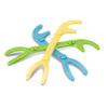 Practicon Floss-Hands, Reusable Dental Floss Holder, Two Angles at Once, Individually Packaged, Bulk Pack of 50 view 1