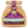 Heather Hills Farm Raw Scottish Heather Honey Jar 340g (12oz) - Highland Wild-flowering Purple Ling Heather Artisanal Pure Natural Honey, Traditional British Food Gift & Spread, Made in Scotland view 1