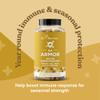 A+ Armor Andrographis Pure 800 Mg  Healthy Immune System Function, Physical Wellness, Potent Strength for Seasonal Protection  Full-Spectrum & Standardized  60 Vegan Soft Capsules view 3
