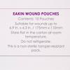 ConvaTec Eakin Fistula Wound Pouch with New Tap Closure 6.9" x 4.3" view 4