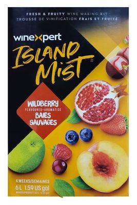 Island Mist White Wildberry Shiraz Wine Kit by Winexpert
