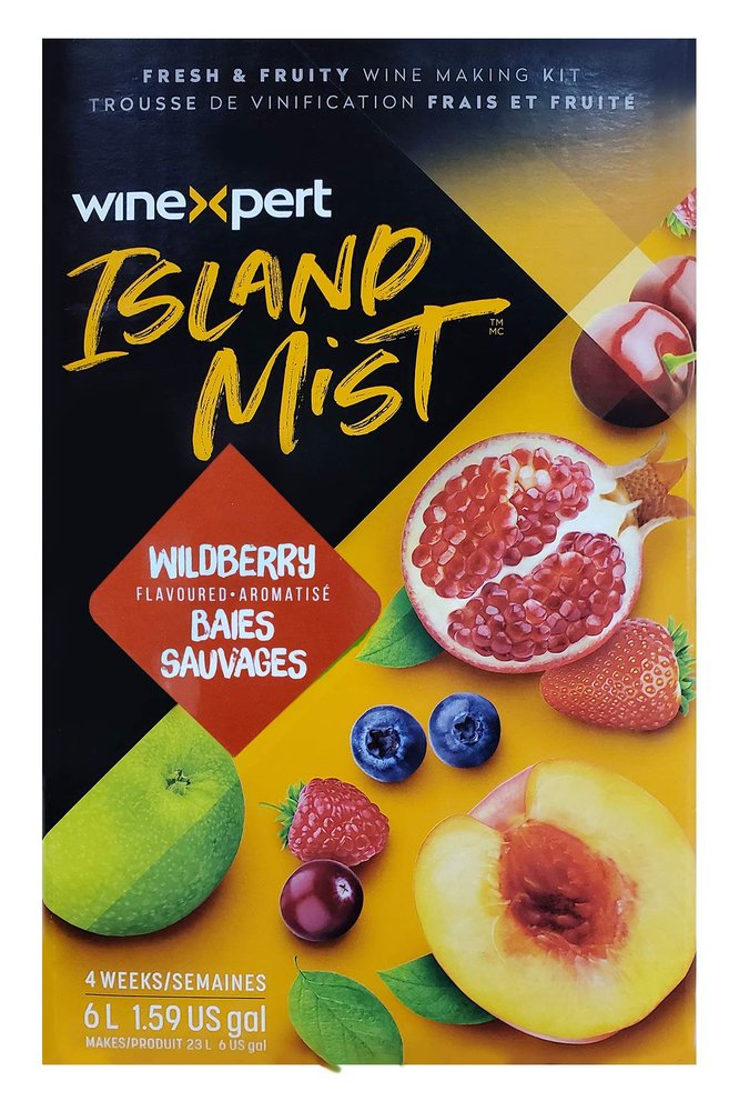 Island Mist White Wildberry Shiraz Wine Kit by Winexpert