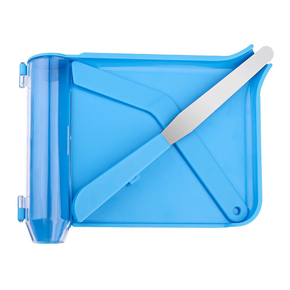 Opret Right Hand Pill Counting Tray with 2 Spatulas, Pill Counter with A Straight Spatula & A L-Spatula for Pharmacy to Count Meds Pills Tablets
