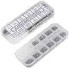 1100Pcs Eyeglasses Repair Kit, Tiny Sunglasses Screws, Glasses Screws and 5 Pairs Nose Pads with Micro Screwdriver Tweezer for Watch Clock Spectacle Eye Glass Repair view 2
