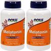 Now Foods High Potency 5mg Melatonin 2X(180 vcaps) White/Orange view 1