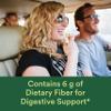 SmartyPants Fiber Supplement & Multivitamin for Men & Women: Multivitamin Fiber Gummies with Vitamin D3, C, Vitamin B12, B6, A, K & Zinc, Omega 3 Fish Oil (EPA/DHA), Biotin, 180 Count (30 Day Supply) view 4