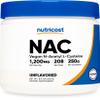 Nutricost N-Acetyl L-Cysteine (NAC) Powder 250 Grams - Vegan NAC, Non-GMO, Gluten Free view 1