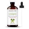 Majestic Pure Essential Oil with Glass Dropper - 100% Pure and Natural - Essential Oils for Diffuser, Aromatherapy, Soap and Candle Making, Lemongrass Essential Oil, Lemongrass Oil, 4 Fl Oz view 1