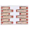 Angzhili 84 Pcs Dental Complete Acrylic Resin Denture False Teeth 3 Sets Synthetic Polymer Resin Denture Teeth 23 Shade A2 Upper + Lower Dental Materials view 1