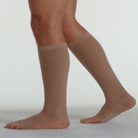 30-40 mmHg, Dynamic, Knee, Max, FF, 3.5cm Silicone