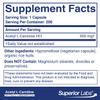Superior Labs Acetyl L-Carnitine 500 mg, High Potency ALCAR, Pure Non-GMO, Zero Synthetic Additives, Maximum Absorption, Energy & Fat Metabolism, Brain, Nerve & Cellular Detox Support, (200 Veg Caps) view 2