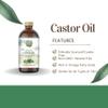 SULU ORGANICS 4 lbs 100% COLD PRESSED HEXANE FREE CASTOR OIL PREMIUM QUALITY view 3