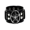 Black Inlay Nautical Star Wristband by Dysfunctional Doll view 1