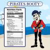 Pirate's Booty Aged White Cheddar Cheese Puffs, Gluten-Free, Kids Snacks, 1oz (12ct) view 3