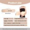 1PCS Beige Striped Style Adjustable Elastic Abdominal Binder Postnatal Belly Waist Slim Slimming Shaper Back Support Girdle Belt Pregnancy Recoery Shapewear Abdomen Corset Staylace for Women (M) view 2
