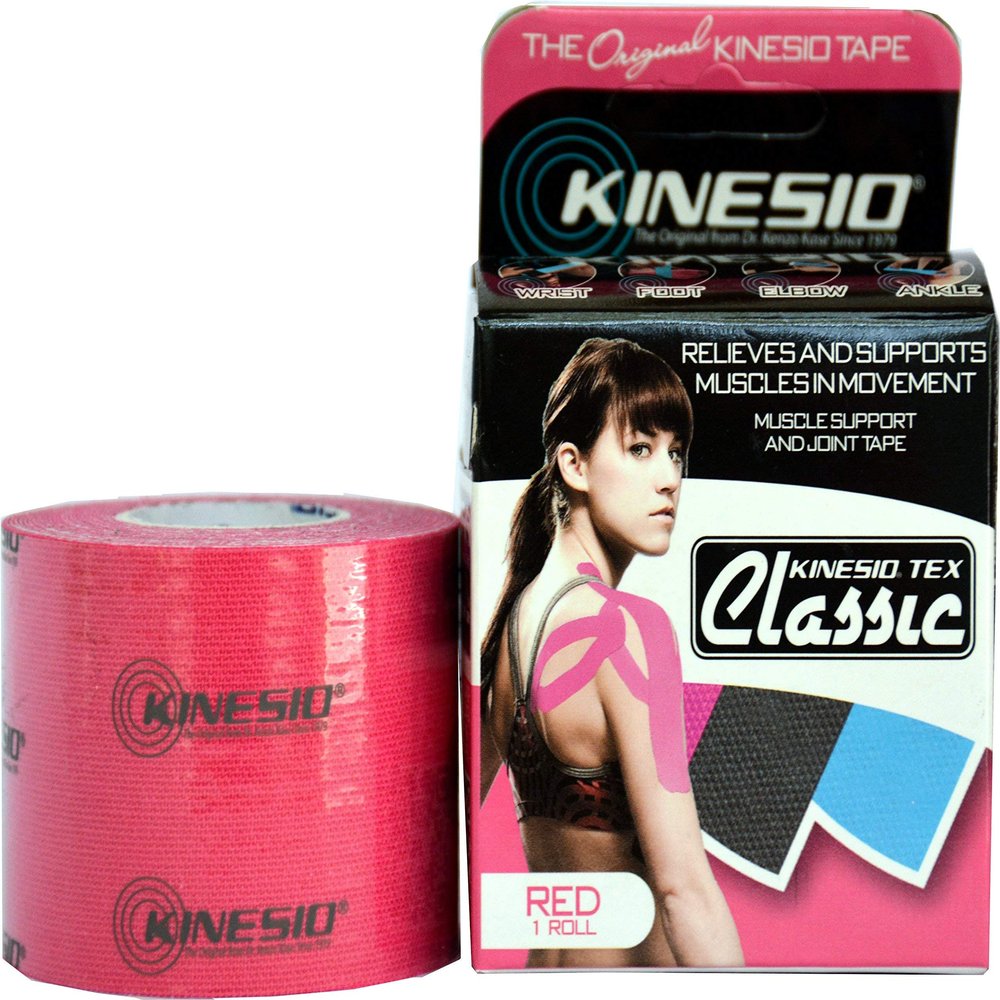 2" Kinesio Tex Classic W/R Red