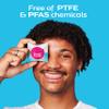 DrTung's Smart Floss - Natural Dental Floss, PTFE & PFAS Free, Gentle on Gums, Expands & Stretches, BPA Free - Cardamom Flavor(Pack of 6) view 3