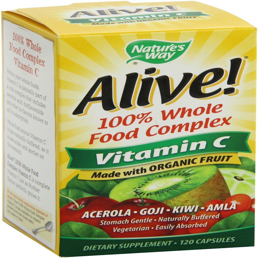 Alive Organic Vitamin C120 Vgcnature'S Way