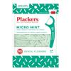 PLACKERS Micro Mint Freshens Breath, Dental Flossers Mint 90 Each ( Pack of 10) view 1