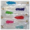 6 Piece Wrapped Assorted Flavors Rock Candy Swizzle Sticks Sugar Candy_AB view 1