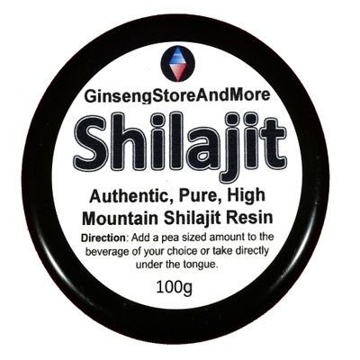 1000 Servings Shilajit (100g), Authentic, Pure, High Mountain Shilajit Resin | Amazing Source of Fulvic Acid, Trace Minerals, Boost Energy, Great for Men and Women