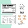 BulkSupplements.com Chicken Collagen Powder - Hydrolyzed Collagen Supplement, for Hair, Skin, & Nails - Unflavored & Gluten Free, 2.5g per Serving, 500g (1.1 lbs) (Pack of 1) view 2