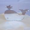 Super Cool Creations Whale & Spurt Cake Topper Mirror 6.5cm (10cm inc Spike) view 1