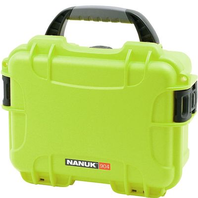 Nanuk 904 Waterproof Hard Case with Foam Insert - Lime