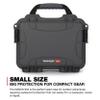 Nanuk 904 Waterproof Hard Case with Foam Insert - Graphite view 2