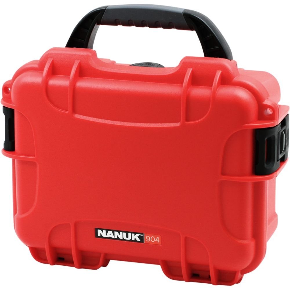 Nanuk 904 Waterproof Hard Case Empty - Red