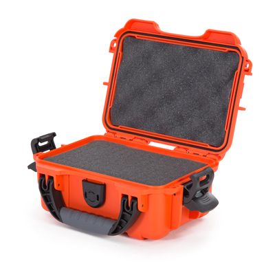 NANUK 903 Small Waterproof Hard Case with Foam Insert 9.1" x 6.8" x 3.8" - Orange