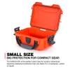 NANUK 903 Small Waterproof Hard Case 9.1" x 6.8" x 3.8" - Orange (903-0003) view 3