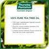 Thursday Plantation Australian Tea Tree Oil, Naturally Sourced Oil, Cleanses and Purifies, 0.85 fl oz view 4