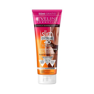 Eveline Cosmetics Slim Extreme 4D Ultra-Concentrated Fat-Reducing Serum with SCALPEL SHAPE DESIGNER Technology