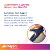 Rolyan Adjustable Frame Cervical Collar, Size Medium, Soft Neck Brace Fits Neck Circumferences 14" - 16", Wire Frame, Bendable Collar Stabilizes Neck After Head and Neck Injuries view 2