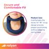 Rolyan Adjustable Frame Cervical Collar, Size Medium, Soft Neck Brace Fits Neck Circumferences 14" - 16", Wire Frame, Bendable Collar Stabilizes Neck After Head and Neck Injuries view 3