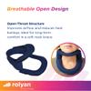 Rolyan Adjustable Frame Cervical Collar, Size Medium, Soft Neck Brace Fits Neck Circumferences 14" - 16", Wire Frame, Bendable Collar Stabilizes Neck After Head and Neck Injuries view 4