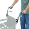 Push Wheelchair Handle Extenders Stroller Bar Extensions, Universal Assist Accessories for Adults, 300lbs Weight Capacity, Adjustable Height view 1