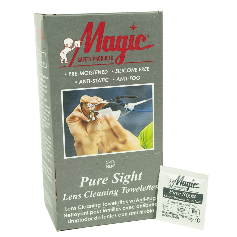 BRACO Magic Lens Cleaning Towelettes, 100 Count