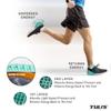 Tuli's Heavy Duty Heel Cups, Shock-Absorbing Cushion Insert for Plantar Fasciitis, Severs Disease, and Heel Pain, Made in The USA, Green, 2 Pairs, Small view 3