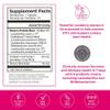 Omax Health Prebiotics and Probiotics Complex for Women, pH Balance, Vag Health, Urinary Tract, Yeast & BV Prevention, Lactobacillus & Bifidobacterium | Vegan, Organic, Gluten Free | 30 Vege-Capsules view 4