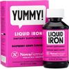 NovaFerrum Yummy | Pediatric Drops Liquid Iron Supplement for Infants and Toddlers | Liquid Iron for Kids | 15mg of Iron Per 1mL Dose | Ages 4 & Under | Gluten Free Certified | Sugar-Free | Raspberry view 1