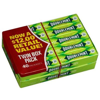 Wrigley's Doublemint Gum - 40 / Box