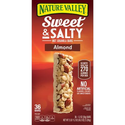 Nature Valley Sweet & Salty Almond Granola Bar, 1.2 oz., 36 Bars/Box (GEM12977)