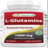 Best Naturals L-Glutamine 1000mg Fuel for Workout (Non-GMO) Tablets, 180 Count view 1