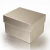 24ea - 3-7/8 X3-1/8 X 2-3/8 RecTurquoiseular Tin Box-Pkg view 1