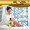 Cellulite Massage Oil with Massager Mitt - 100% Natural Cellulite Oil, Highly Absorbable and Deeply Penetrates Skin- Firms, Tones, Tightens & Moisturizes Skin by Cosmetasa 16.9 oz view 4