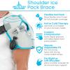 Arctic Flex Shoulder Ice Pack Brace - Cold Compression Wrap with Pump - Supports Rotator Cuff, Frozen Shoulders, Tendinitis, Dislocated Joints, Labrum Tears, Pain, Sprains - Fits Left or Right Shoulder view 2