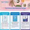 Harmony - Menopause Supplements for Women, Support for Hot Flashes & Irritability, Vitamin D, Magnesium & Calcium, 120 Tablets view 2